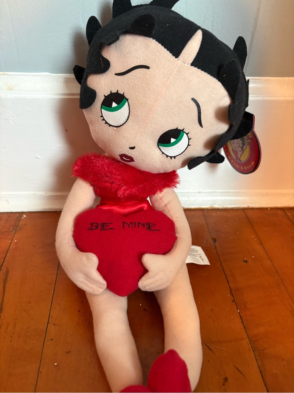 Betty Boop Kellytoy Be Mine Valentine’s Day Plush Doll 2015 With Tags 18”